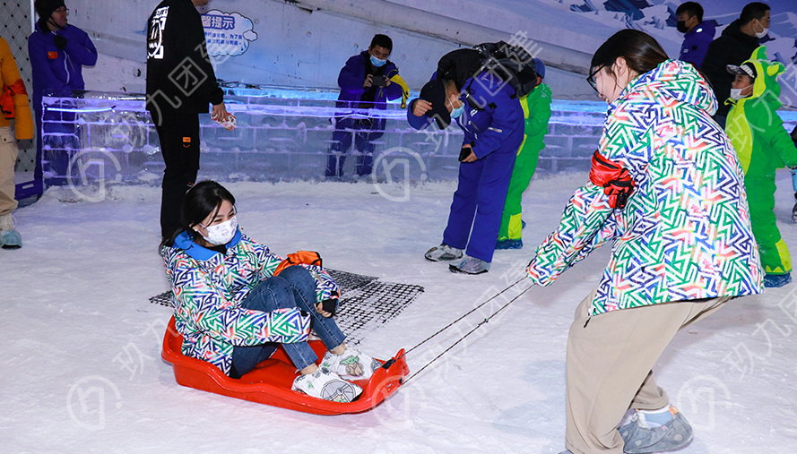 雪橇初体验